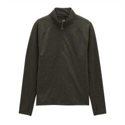 Prana Ice Flow Half Zip Top Men's in Evergreen Heather